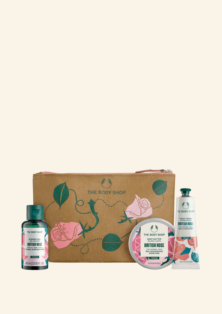 Beauty Bag British Rose