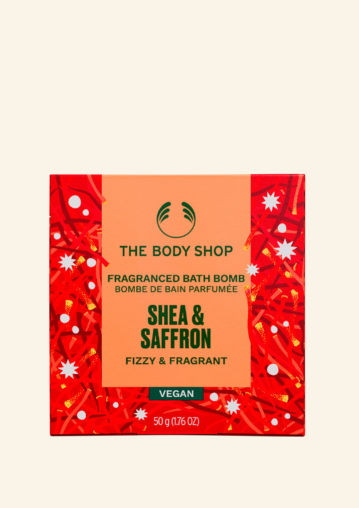 Shea & Saffron Bath Bomb