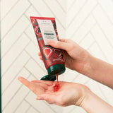 Strawberry Gommage sous la douche