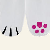Chaussettes hydratantes à imprimé animal