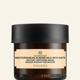 Mediterranean Almond Milk with Oats Instant Soothing Mask