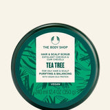 Tea Tree Gommage nettoyant et équilibrant pour cheveux et cuir chevelu