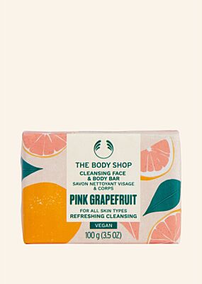 Pink Grapefruit Face & Body Seife